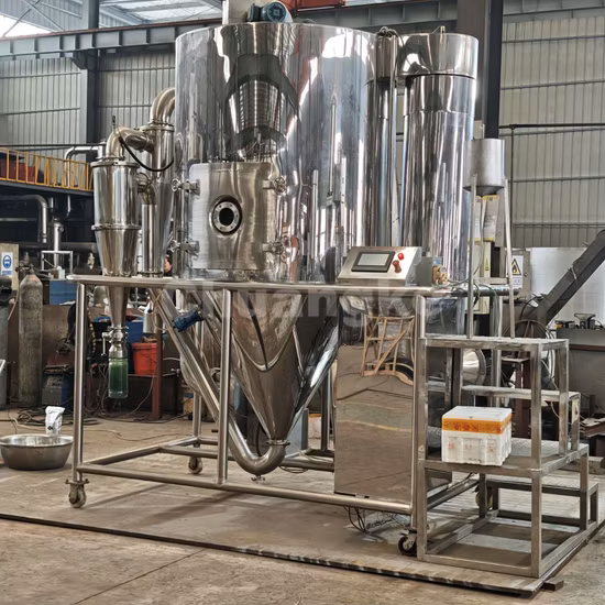 Secador de spray centrífugo para fazer ovo em pó de leite
